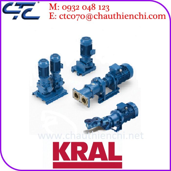 Bơm KRAL chính hãng châu Âu