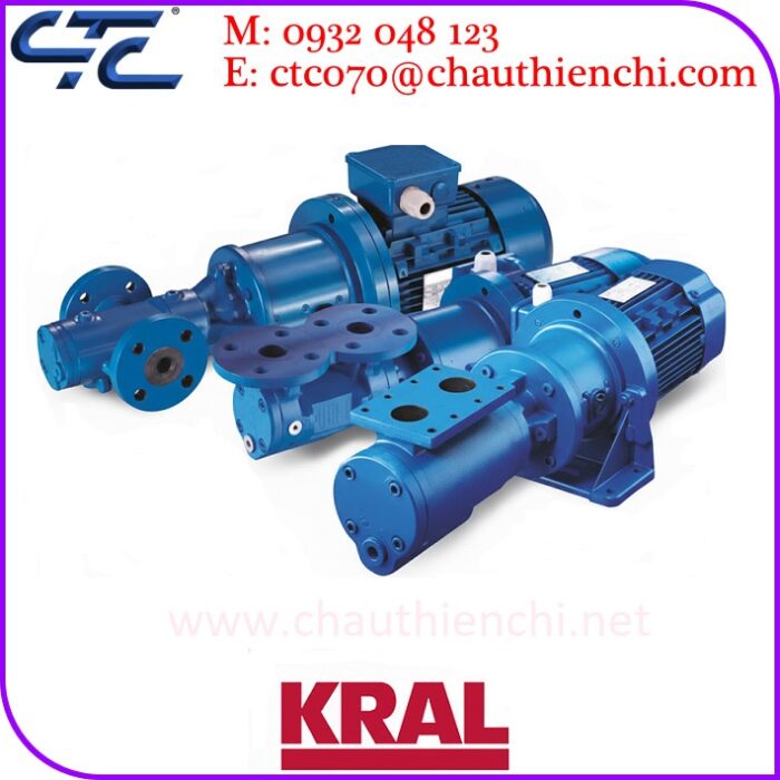 Bơm thủy lực KRAL hiệu suất cao