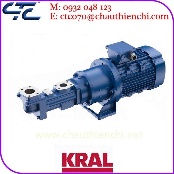 Bơm trục vít KRAL chính hãng